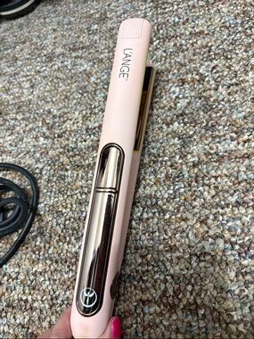 Lange Pink Rose Gold Hair Straightener